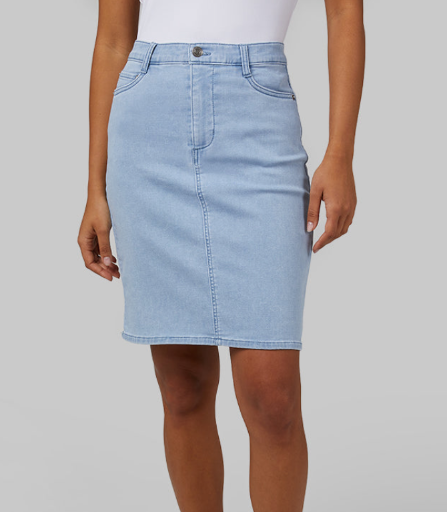 Women's Stretch Comfort Jean Skirt