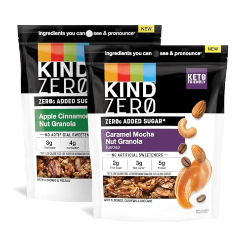 Kind Zero Added Sugar Granola Variety Pack