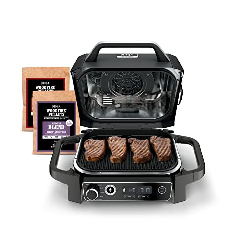Ninja 7-in-1 Woodfire Outdoor Electric Grill and Smoker