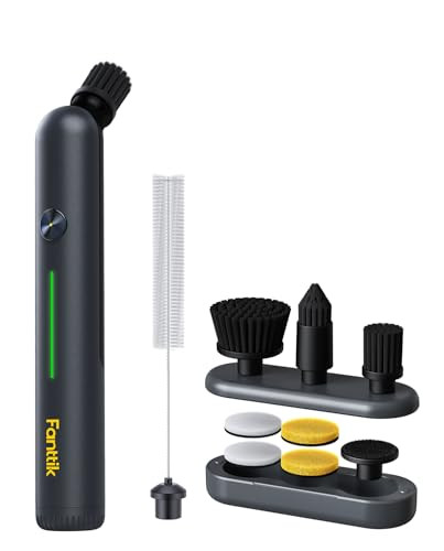 Fanttik G9 Nano Electric Spin Scrubber W/8 Replaceable Brush Heads
