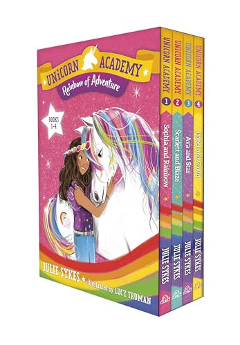 Unicorn Academy: Rainbow of Adventure Boxed Set (Books 1-4) Paperback