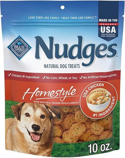 Blue Buffalo Nudges Homestyle Natural Dog Treats (Chicken)
