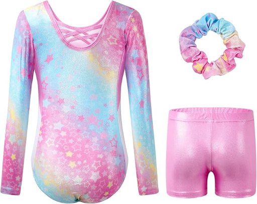 JiAmy Gymnastics Leotards for Girls