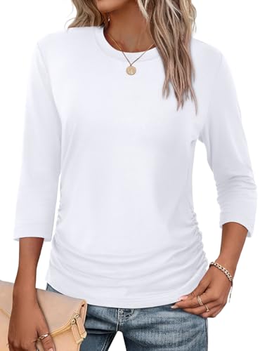 WIHOLL Womens 3/4 Length Sleeve Deal