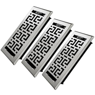 Byewire Floor Register 4x10 Inches - 3 Pack