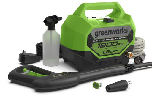 Greenworks 1800 PSI Electric Pressure Washer