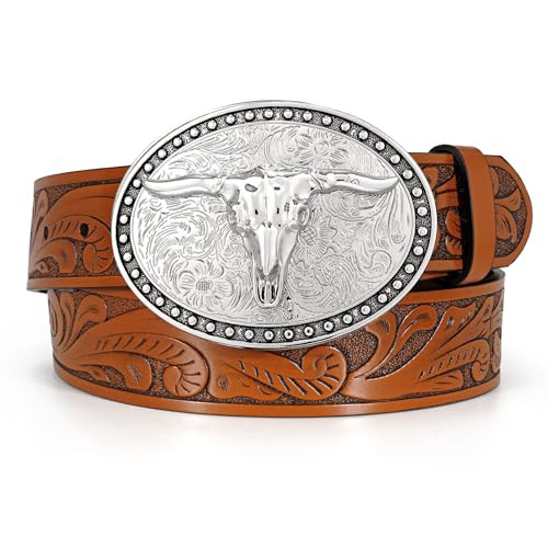BELTROAD Western Leather Belt