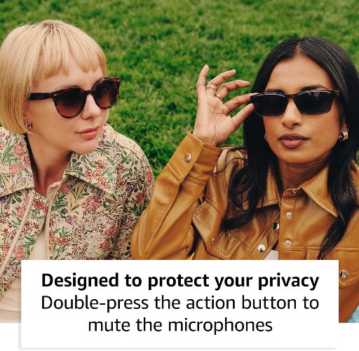 Amazon Echo Frames Alexa Smart Polarized Sunglasses