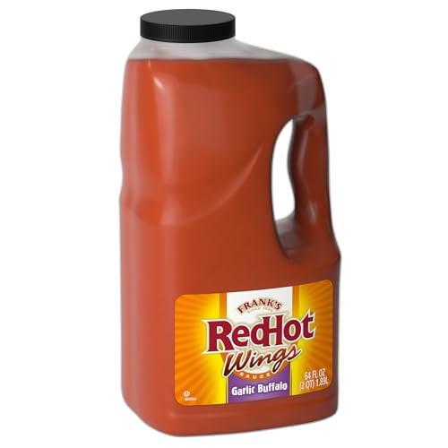 Frank's RedHot Garlic Buffalo Wings Sauce, 64 Fl. Oz.