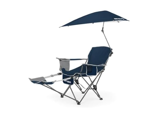 Sport-Brella 3-Position Reclining Beach Chair with Umbrella