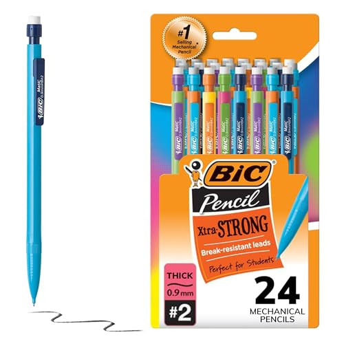 BIC Xtra-Strong Thick Lead Mechanical Pencil 24-Count
