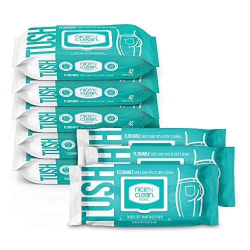 Nice 'N Clean Adult Flushable Wipes (8-Pack)