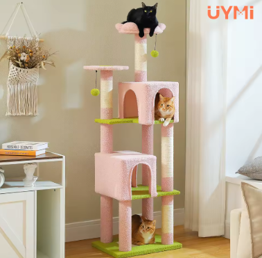 Flower Cat Tree for Indoor Cats