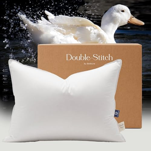 Double Stitch 3-Chamber US Duck Down Pillow