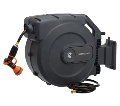 Giraffe Tools AW50 Retractable Garden Hose Reel