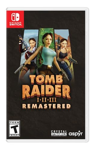 Tomb Raider I-III Remastered for Nintendo Switch