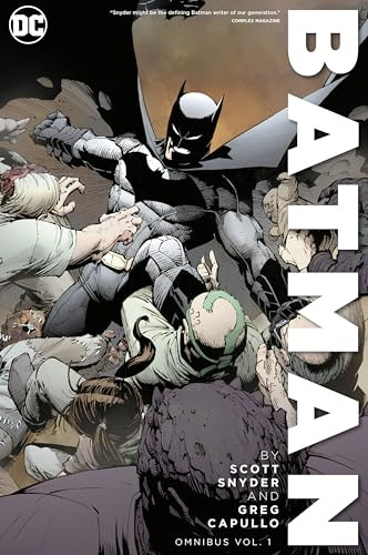 Batman by Scott Snyder & Greg Capullo Omnibus Vol. 1 Hard Cover Comic Book
