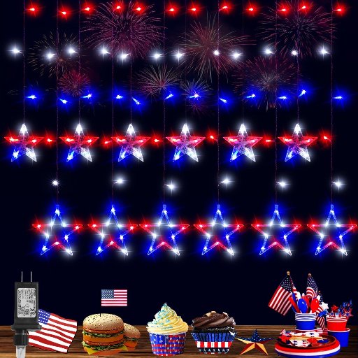 Star Curtain Lights