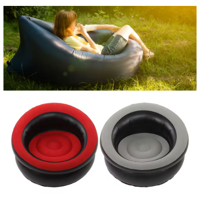 Inflatable Flocking Air Sofa