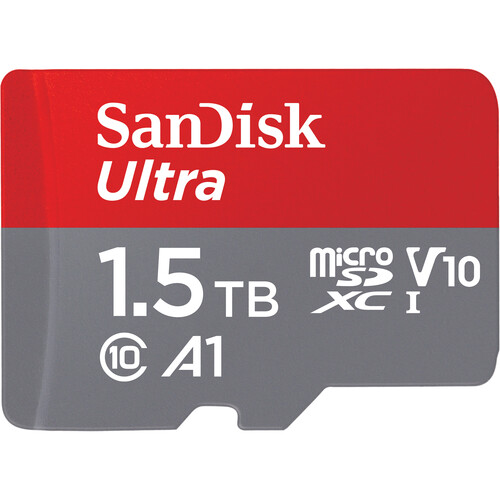 SanDisk Ultra UHS-I microSDXC Memory Card with SD Adapter