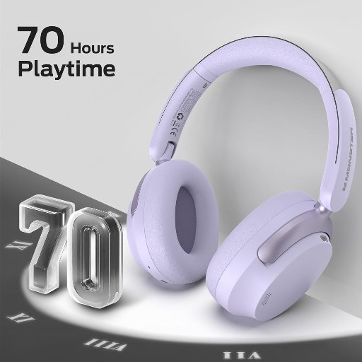 Monster Persona 3rd ANC Active Noise Canceling Headphones