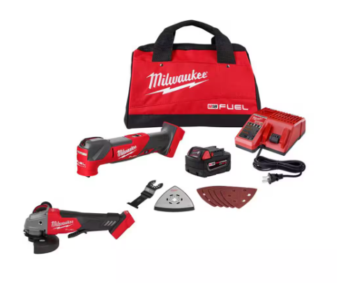 Milwaukee M18 FUEL 18V Lithium-Ion Cordless Brushless Oscillating Multi-Tool Kit