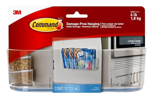 Command Large Caddy (Clear)