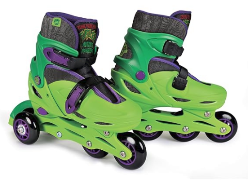 Teenage Mutant Ninja Turtles Adjustable Junior Inline Roller Skates