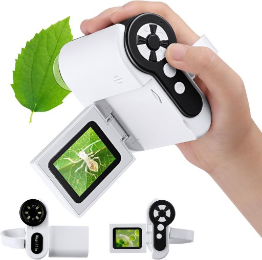 Barchons 1000X Handheld Microscope for Kids