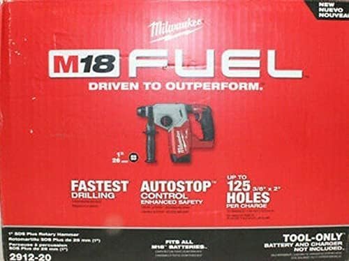 Milwaukee M18 Fuel 1" SDS Plus Rotary Hammer
