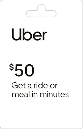 Uber Gift Card