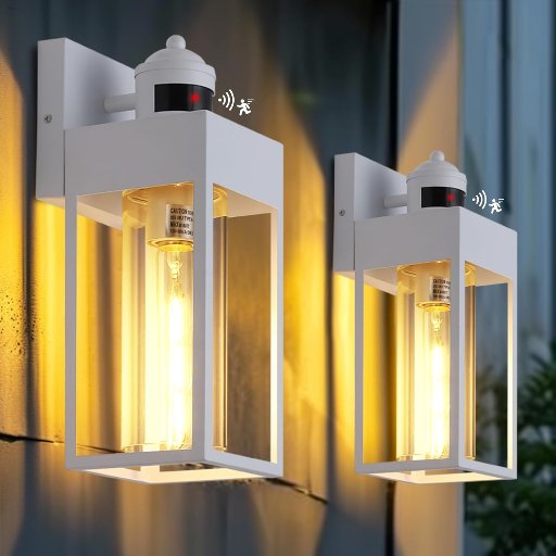 2-Pack Motion Sensor Outdoor Lights