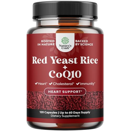 Natures Craft Red Yeast Rice with CoQ10 Supplement