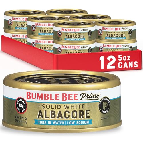 Bumble Bee Prime Low Sodium Solid White Albacore Tuna