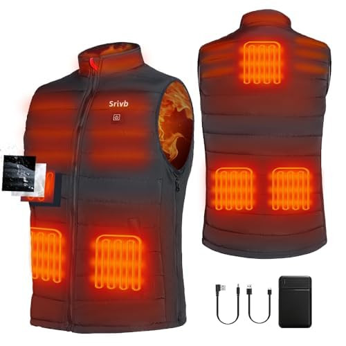 Lightweight Heated Jacket with Battery