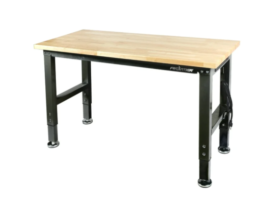 Frontier Heavy-Duty Adjustable Height Workbench