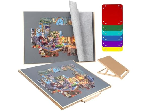 Sancallie 1500 Pieces Tilting Puzzle Board Set