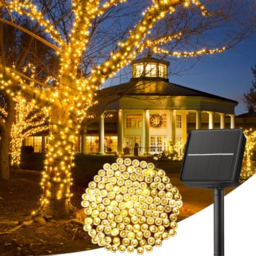 Minetom Solar String Lights Outdoor Waterproof