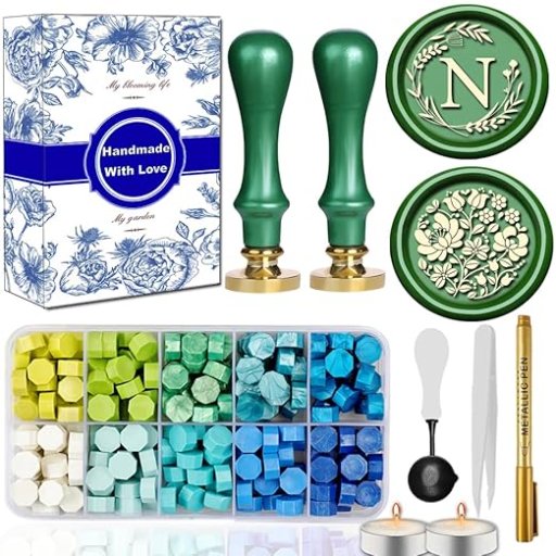 Elegant Alphabet Wax Seal Kit