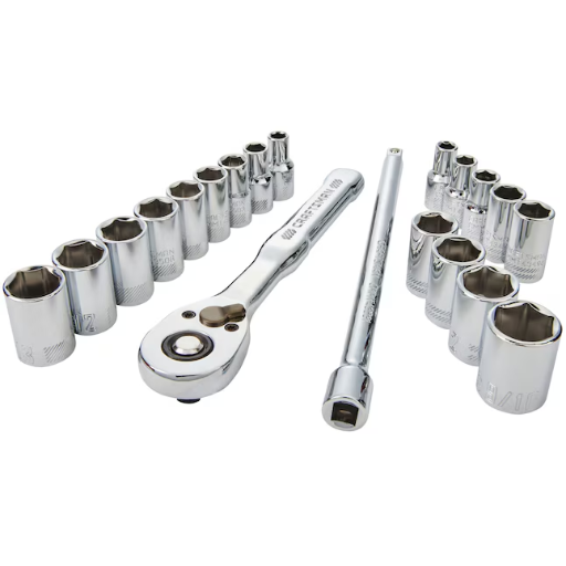 CRAFTSMAN 20-Piece Mechanics Tool Set
