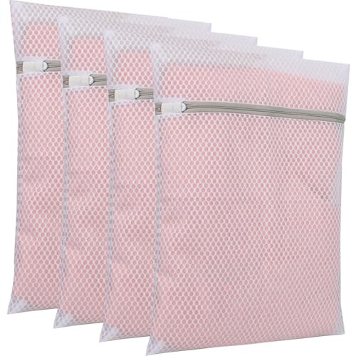 HFengQ Mesh Laundry Bags 4-Pack