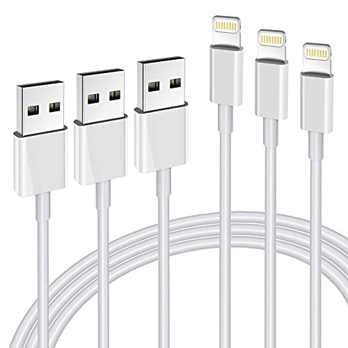Hi-Mobiler USB to Lightning Charging Cable 3-Pack