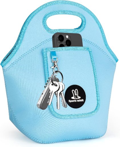 Sports Rabbit Neoprene Insulated Lunch Bag