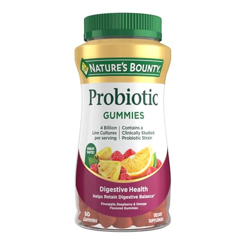 Nature's Bounty Probiotic Gummies, 60 Count