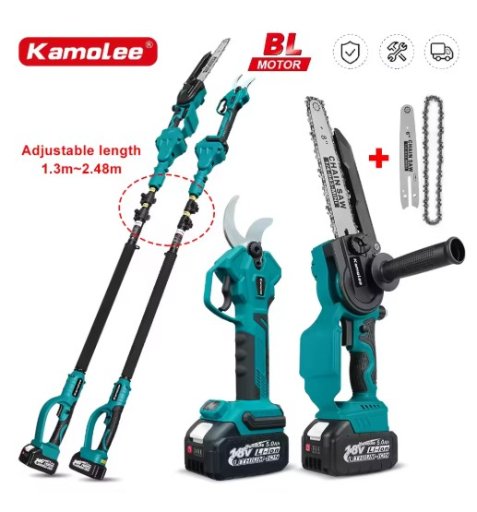 Kamolee 50mm Brushless Cordless Electric Pruning Shears