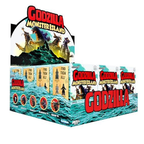 Super7 Toho Blind Box Wave 07 (Monster Island) Action Figures