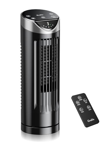 Grelife 13-inch Tower Fan for Bedroom