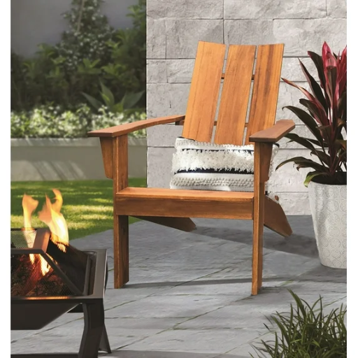 Mainstays Wood Outdoor Adirondack Chair