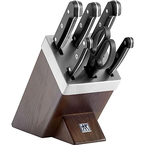 Zwilling 7 PC Gourmet Self-Sharpening Knife Block Set