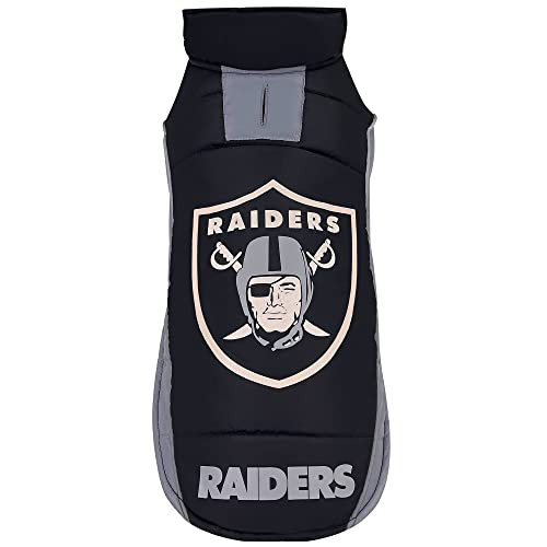 NFL Las Vegas Raiders Puffer Vest for Pets
